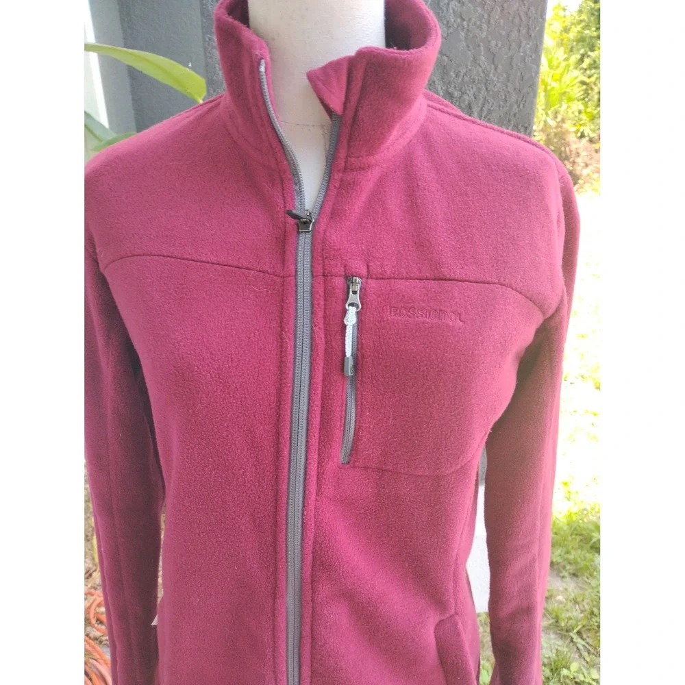 Rossignol Berry Full Zip Fleece Jacket Size Small
